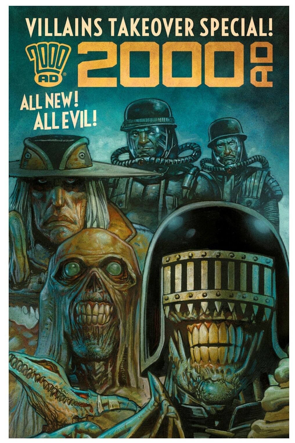 2000AD Villains Take Over One Shot Special