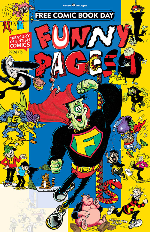 TREASURY OF BRITISH COMICS PRESENTS: FUNNY PAGES — FREE COMIC BOOK DAY 2019