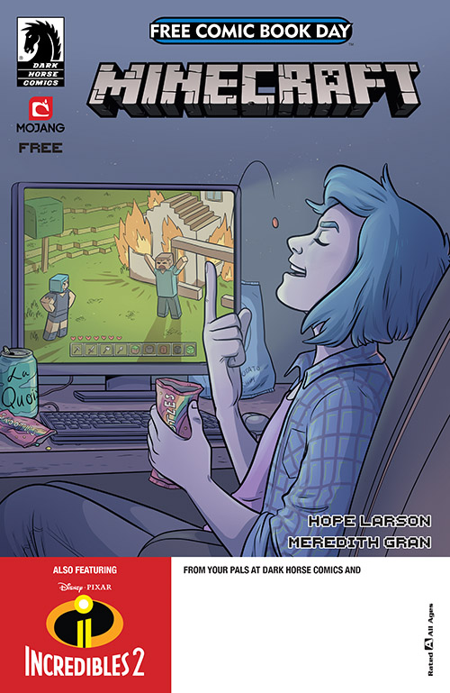 THE INCREDIBLES 2 & MINECRAFT — FREE COMIC BOOK DAY 2019