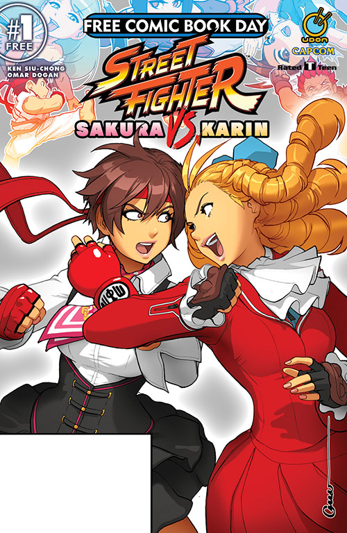 STREET FIGHTER: SAKURA VS. KARIN #1 — FREE COMIC BOOK DAY 2019
