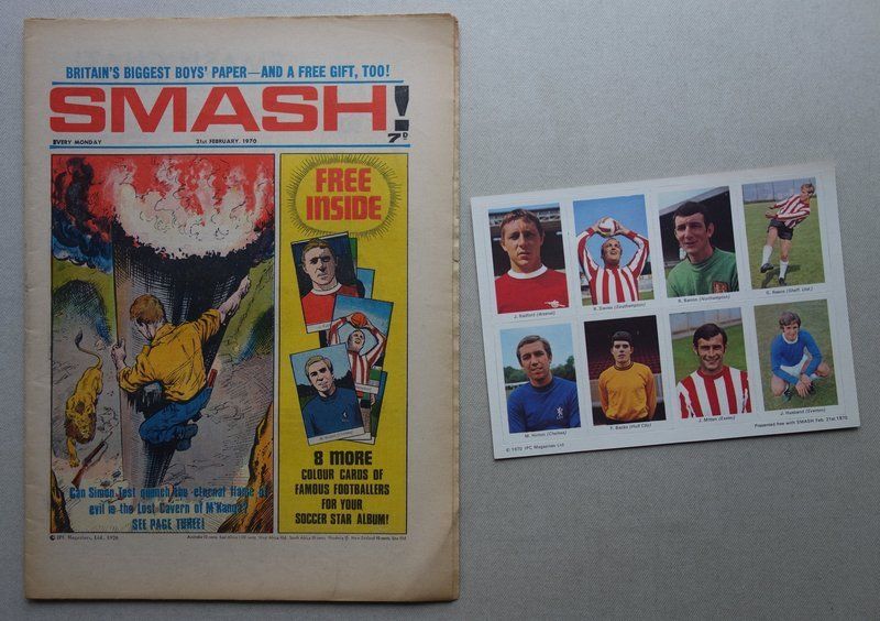 Smash Issue 21 - cover dated 21st February 1970 - with free gift