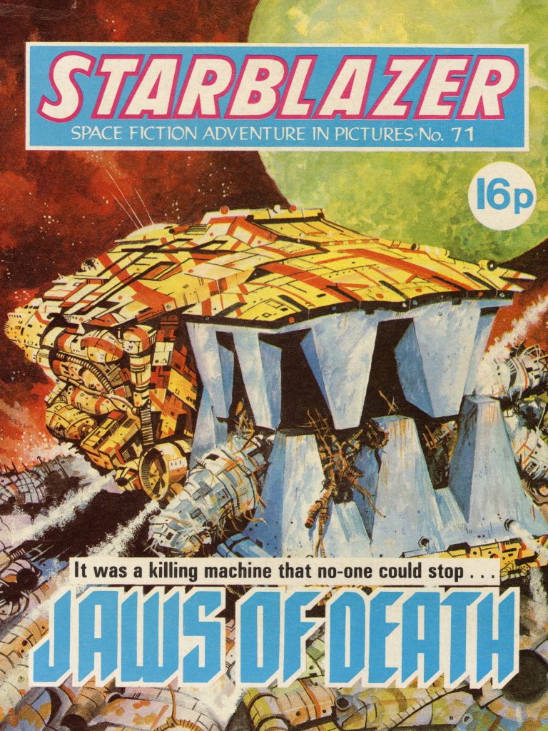 Starblazer 71: Jaws of Death