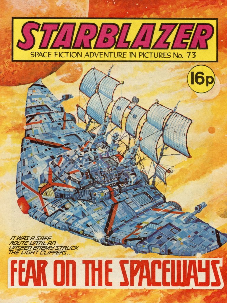 Starblazer 73 - Fear on the Spaceways