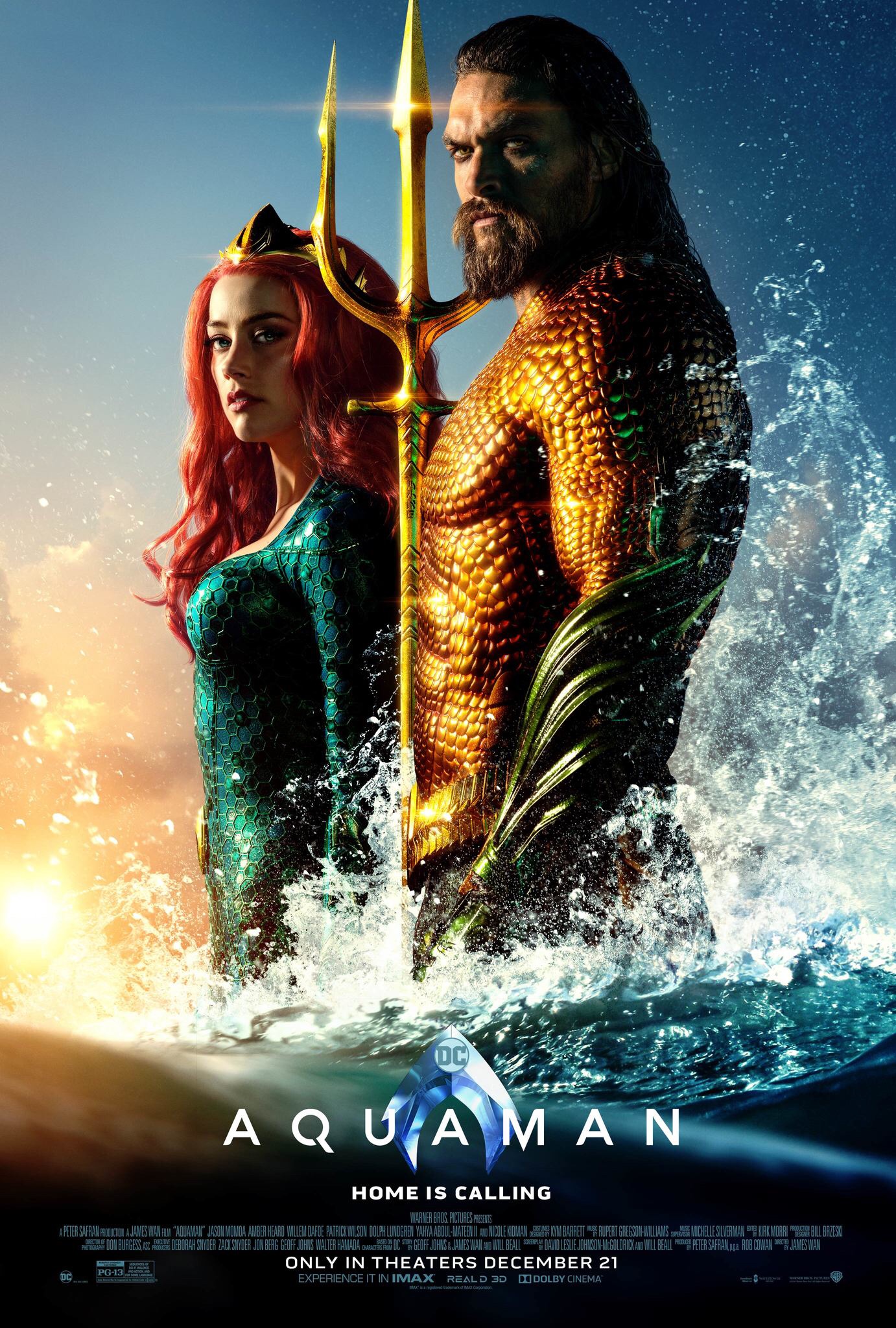 Aquaman Film Poster 2018
