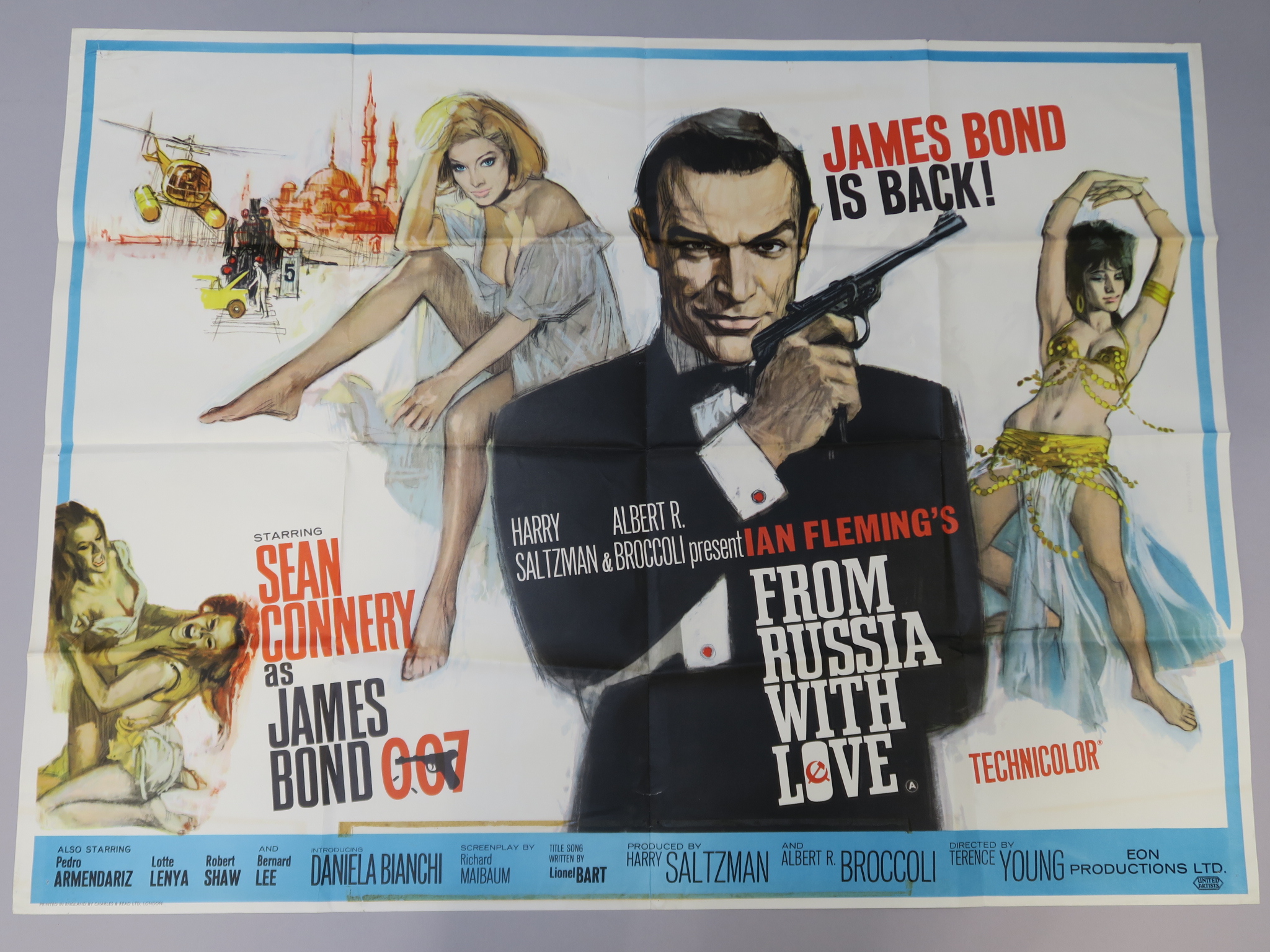 James Bond - From Russia with Love Quad Poster