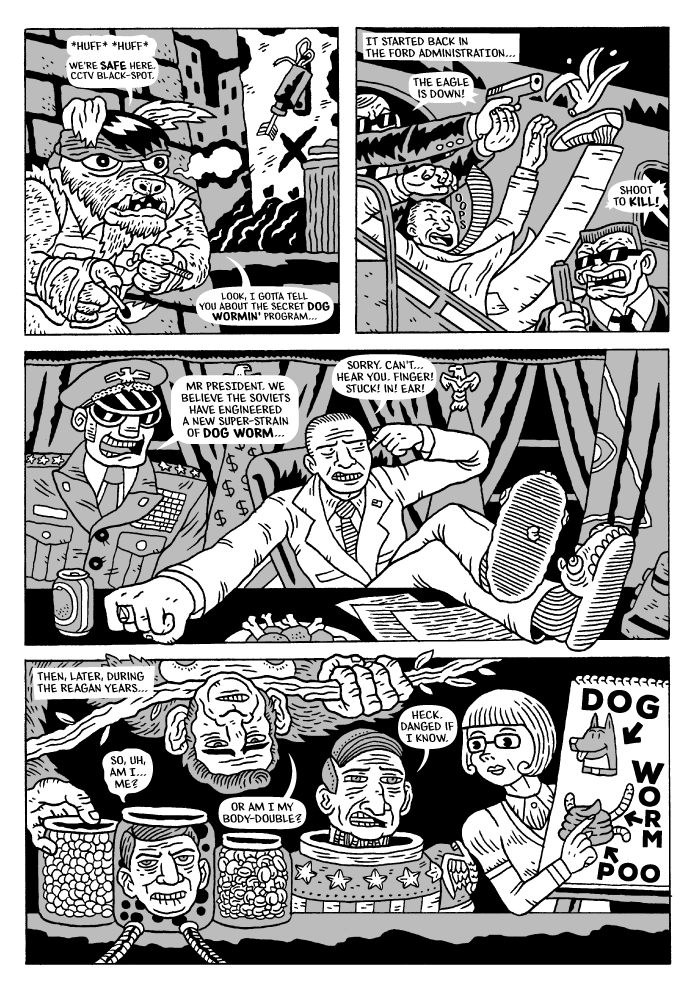 Conspiracy Dog - Sample Page