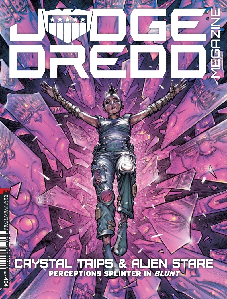 Judge Dredd Megazine 404 - Cover