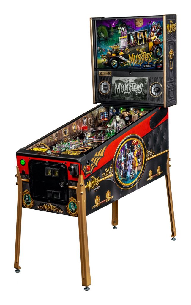 The Munsters Limited Edition Pinball Machine from Stern