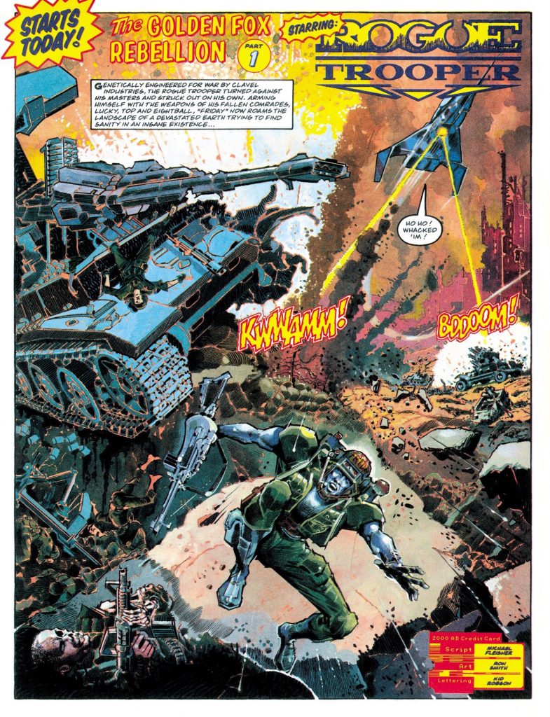 2000AD - Rogue Trooper by Ron Smith