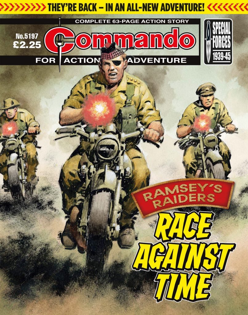 Commando 5197: Action and Adventure: Ramsey’s Raiders: Race Against Time