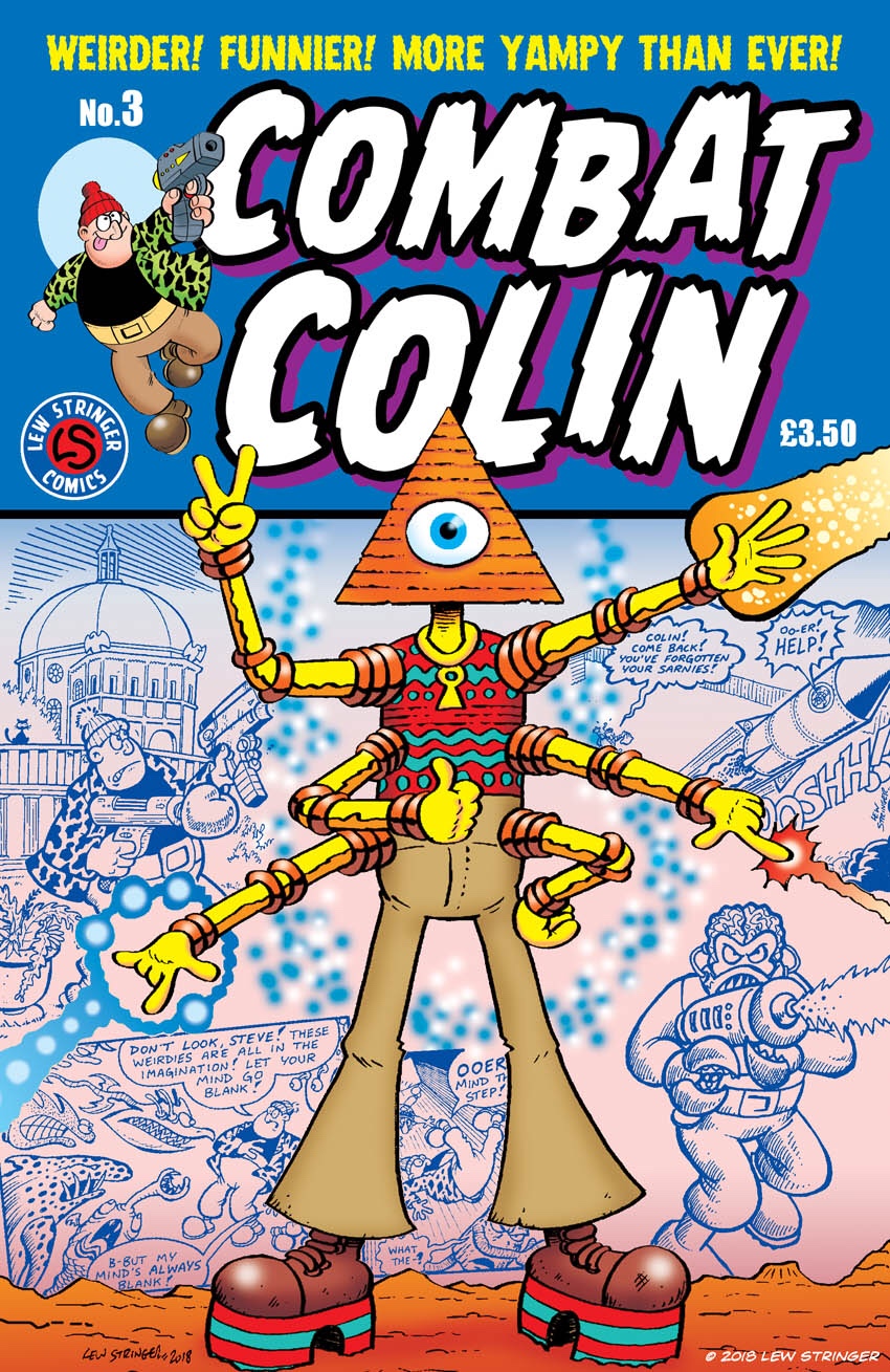 Combat Colin #3 - Cover by Lew Stringer