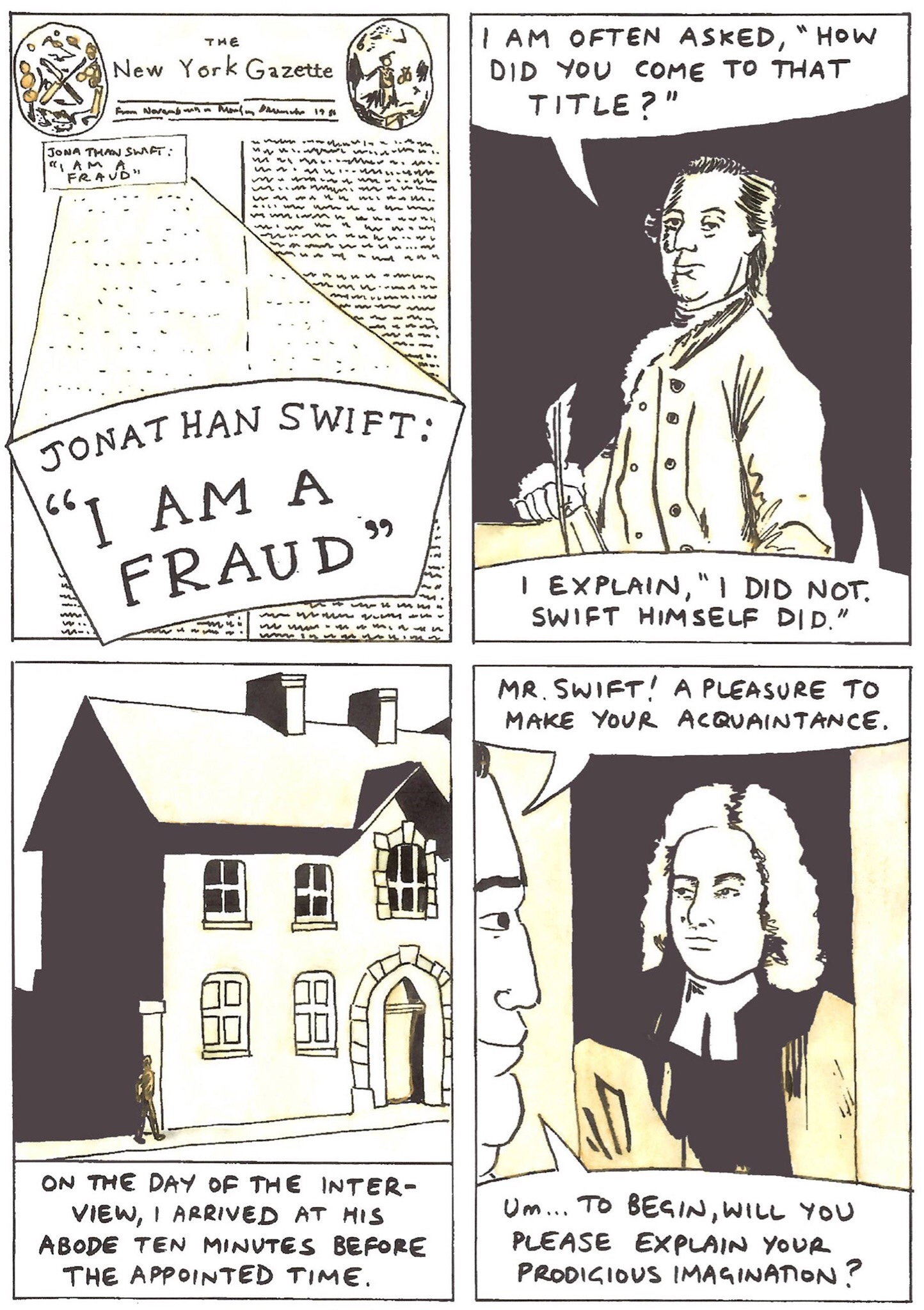 Jonathan Swift: I am a Fraud