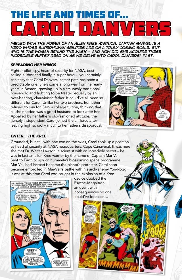 Essential Guide to Captain Marvel - Life of Carol Danvers