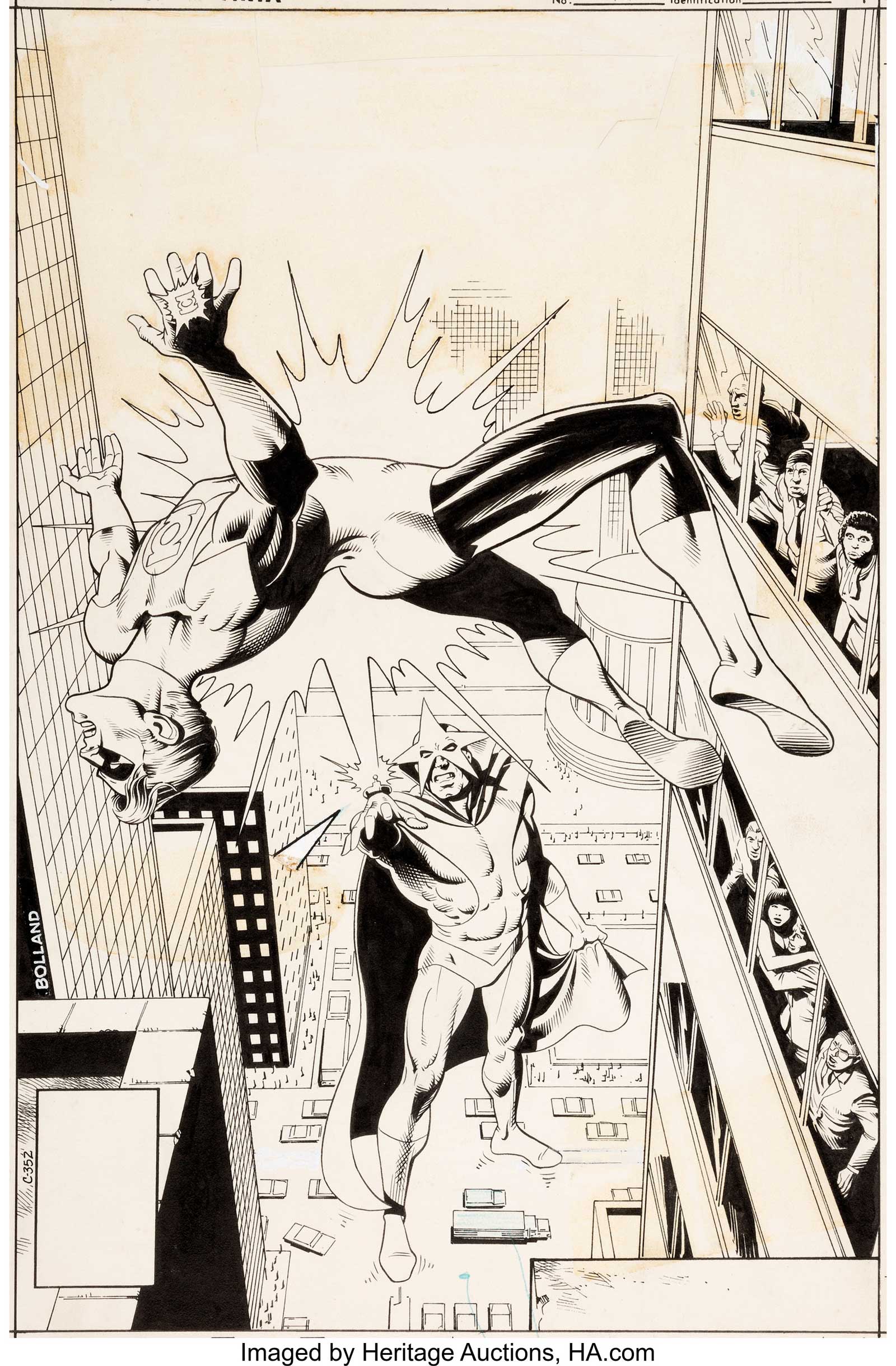 Brian Bolland Green Lantern #131 Cover Original Art (DC, 1980)