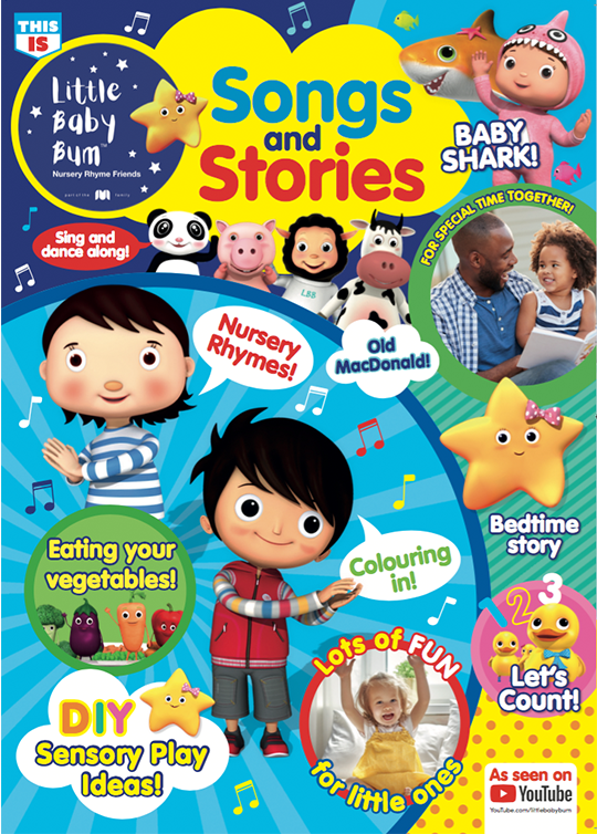 This Is Little Baby Bum Songs and Stories magazine