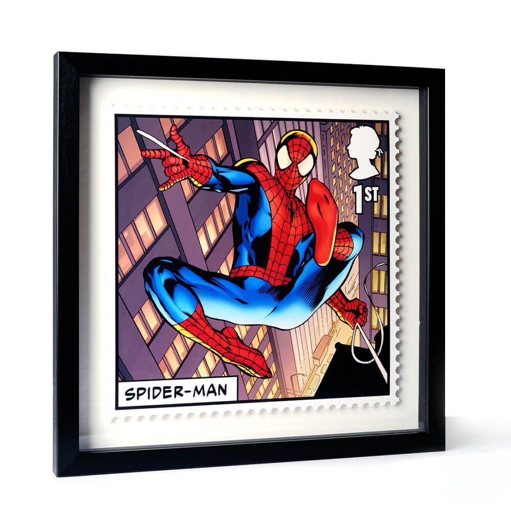 Royal Mail 2019 - Marvel Special Issue Stamps - Spider-Man Framed Print