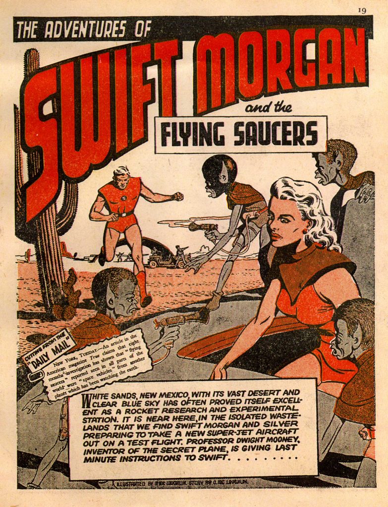 Swift Morgan and the Flying Saucers