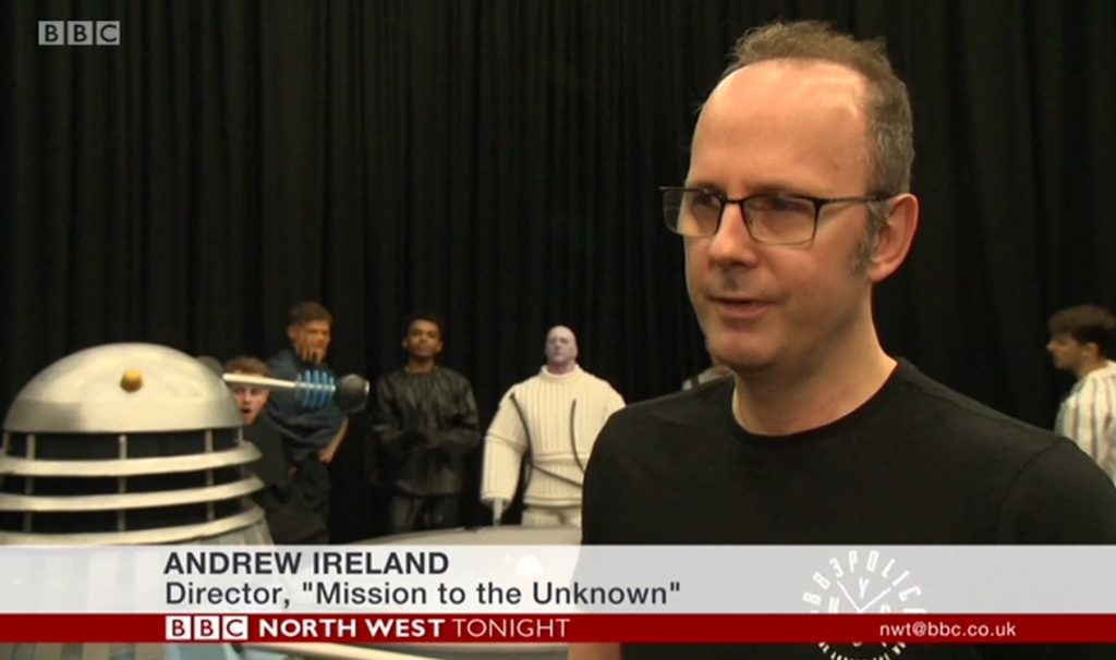 UCLan recreate Doctor Who - Mission to the Unknown Dr Andrew Ireland