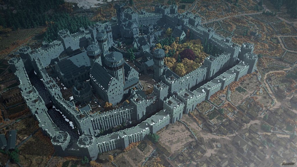 Winterfell, Westeroscraft - © Minecraft