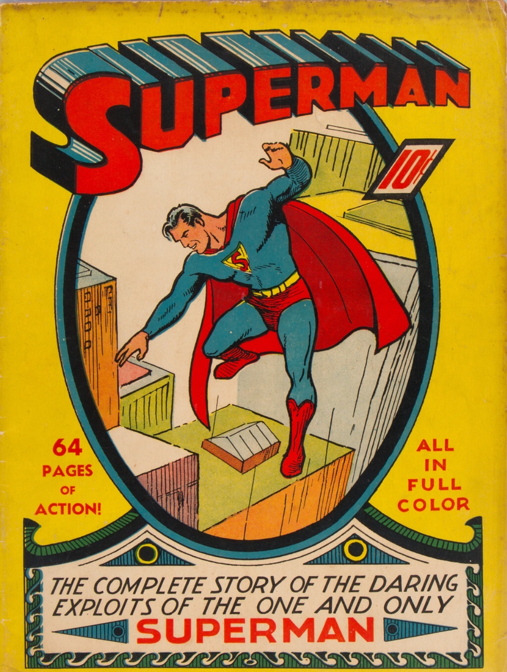 Superman #1 Cover (1939)