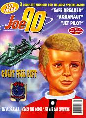 The cover of Fleetway Editions Joe 90 Issue One, published in 1994, which lasted just seven issues