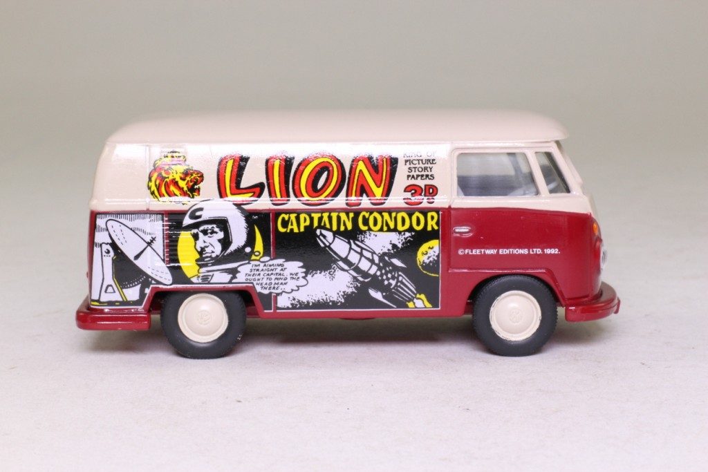 Corgi Comic Classics #96961 - The Lion Captain Condor Panel Bus, Limited Edition. Image courtesy Little-Wheels.net