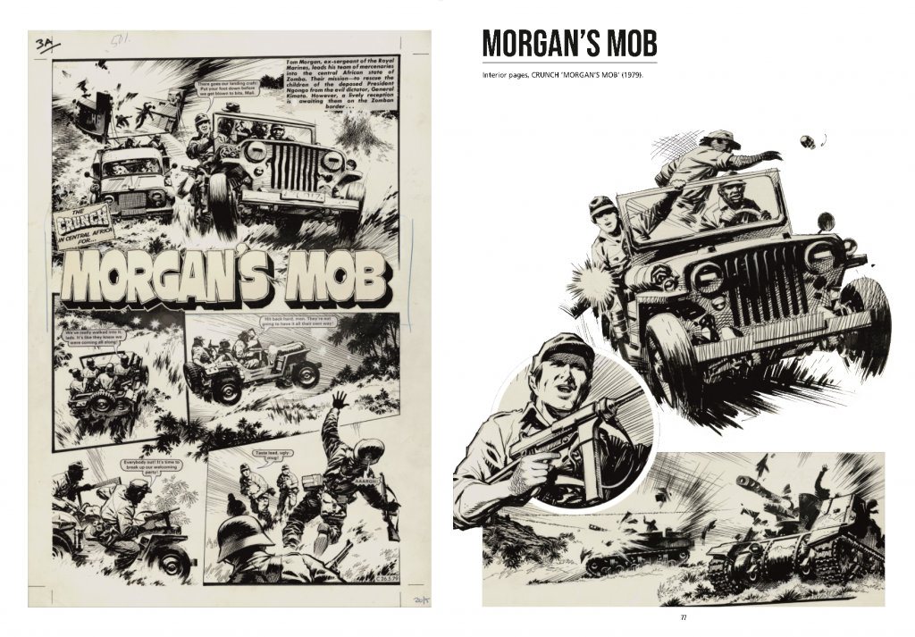"Morgan's Mob" art by Ian Kennedy © DC Thomson & Co Ltd. 2019