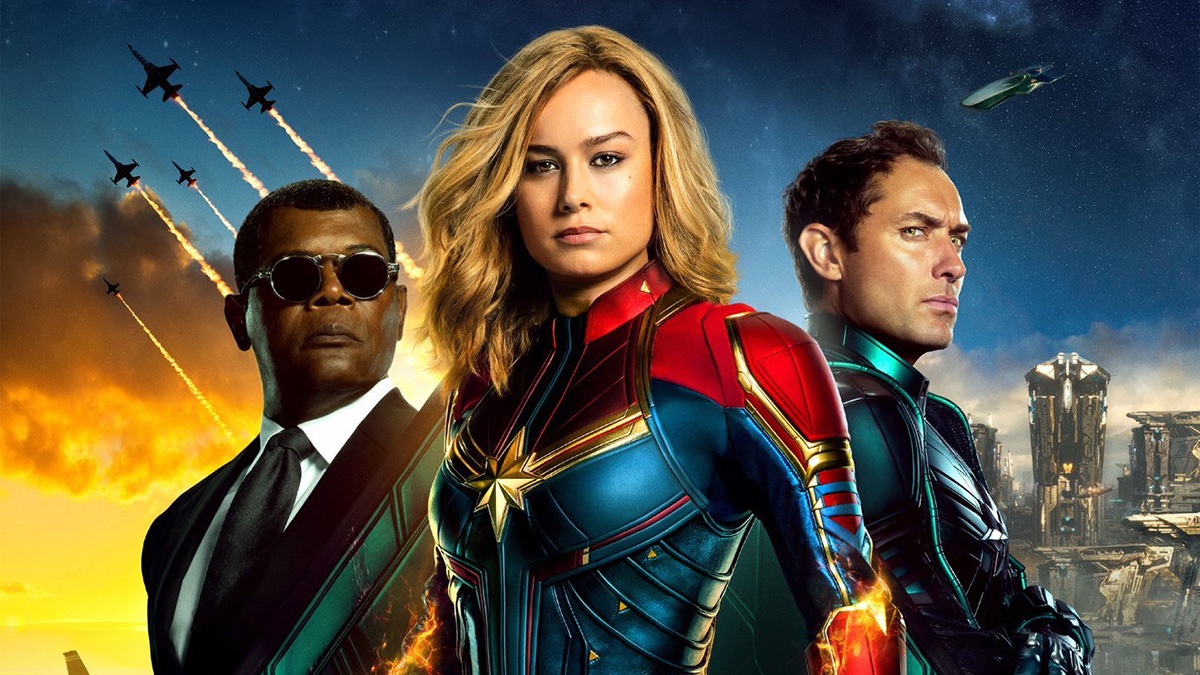 Captain Marvel 2019 Film Poster SNIP