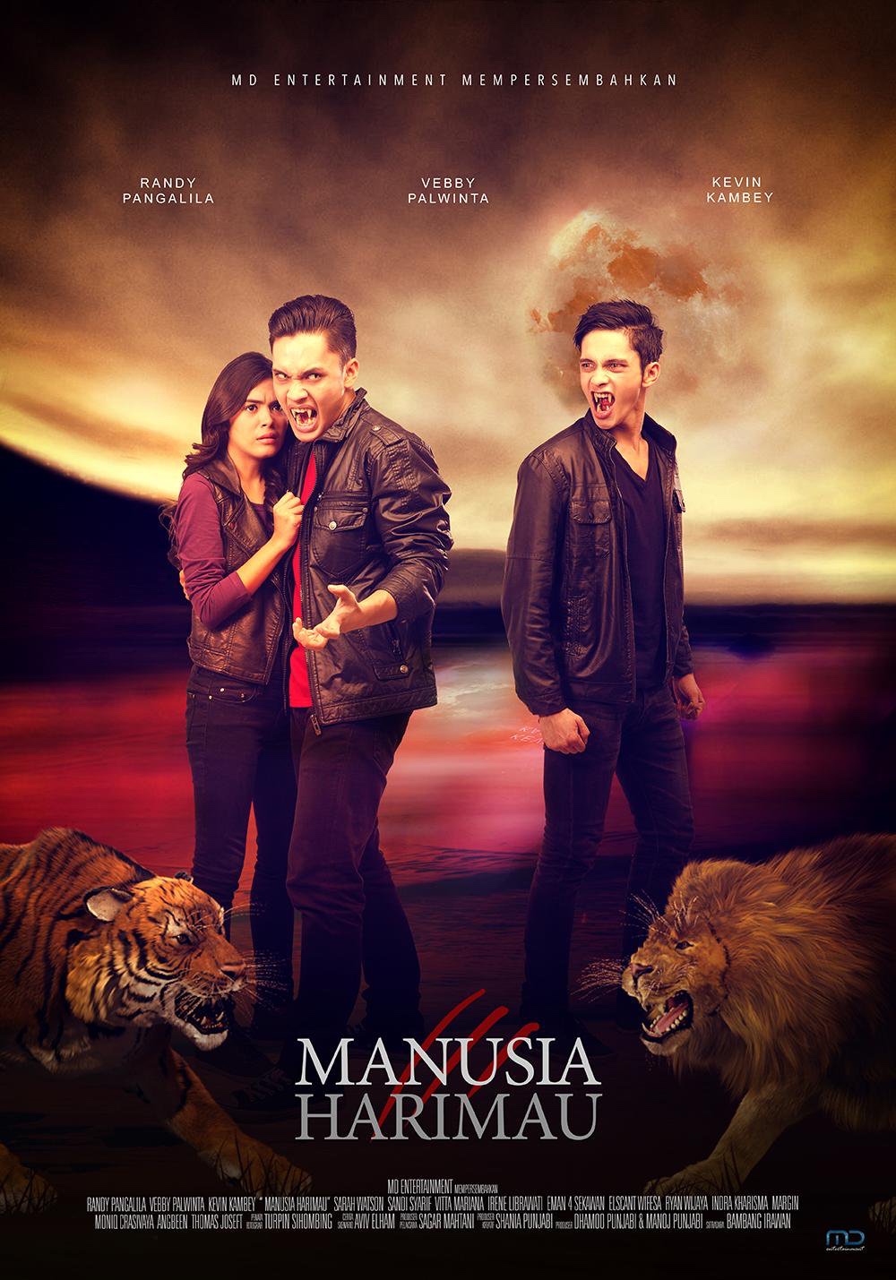 Manusia Harimau (Seven Men-Tigers) Film Poster