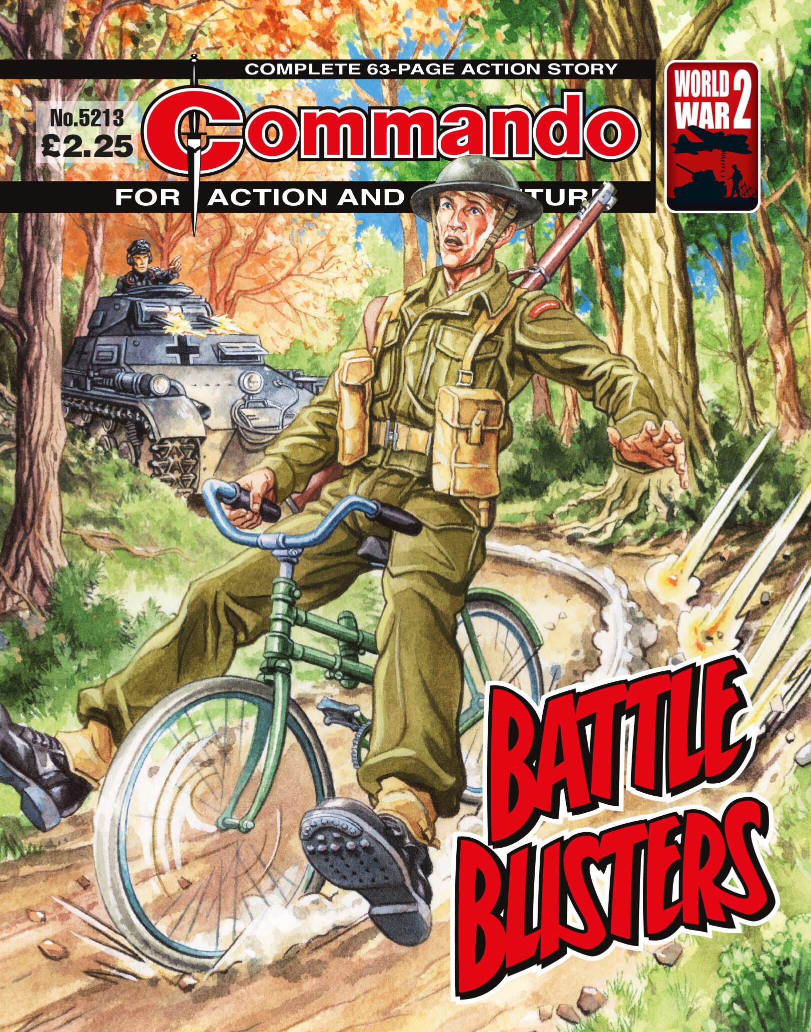 Giant Guns and a Fighting Jazzman – all part of the Commando experience ...