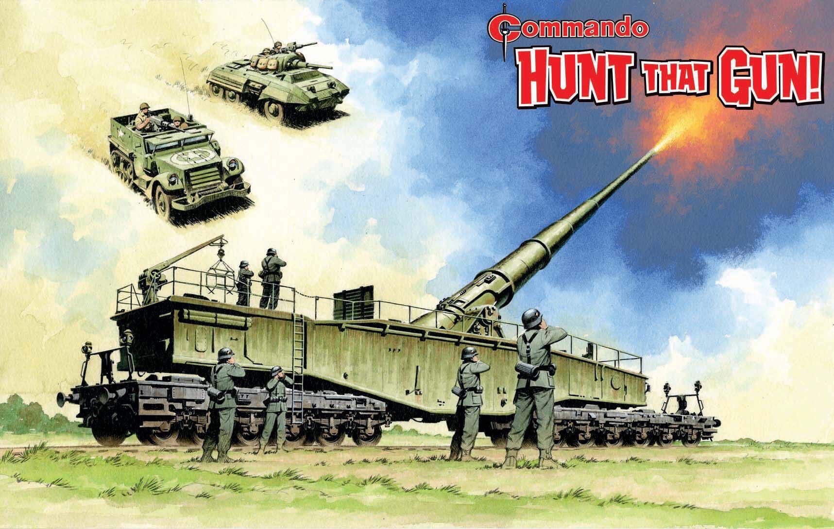 Giant Guns and a Fighting Jazzman – all part of the Commando experience ...