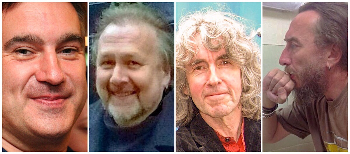 Alan Cowsill, Nigel Parkinson, Tim Quinn and Dave Taylor