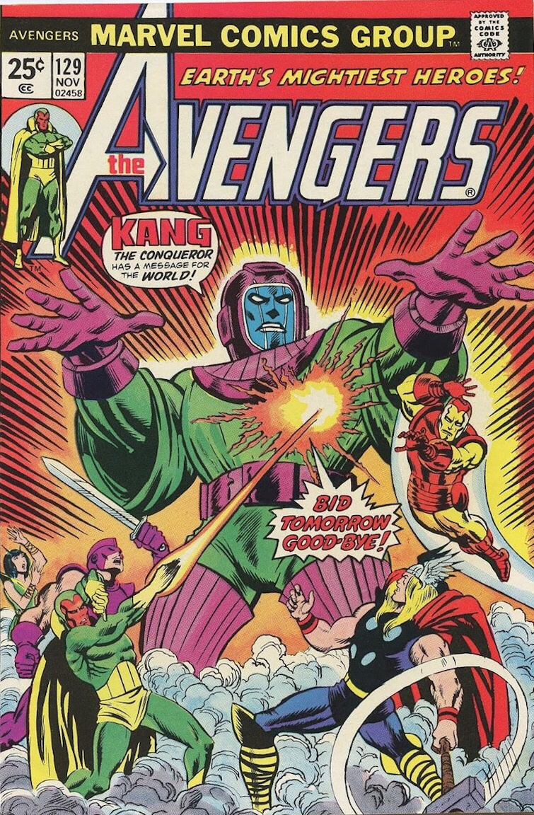 Avengers #129 Cover