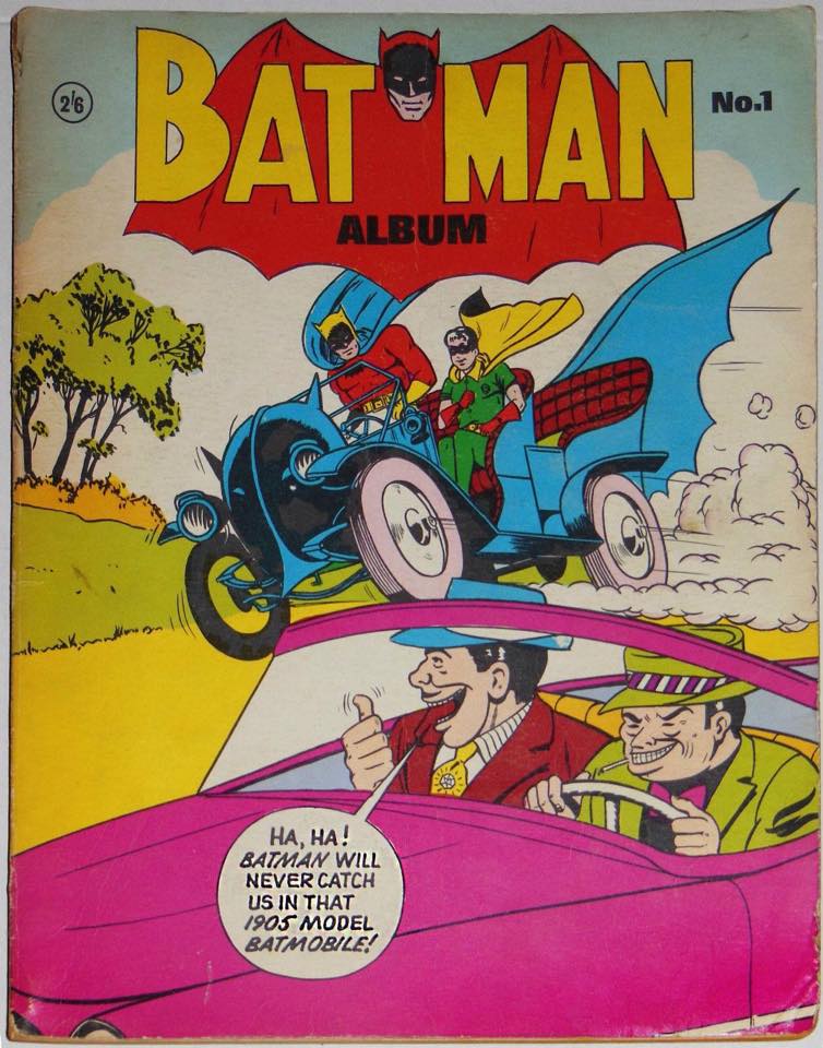 An early 1960s UK Batman Album 1
