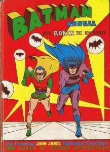 The first Batman annual to appear in the UK, in 1959