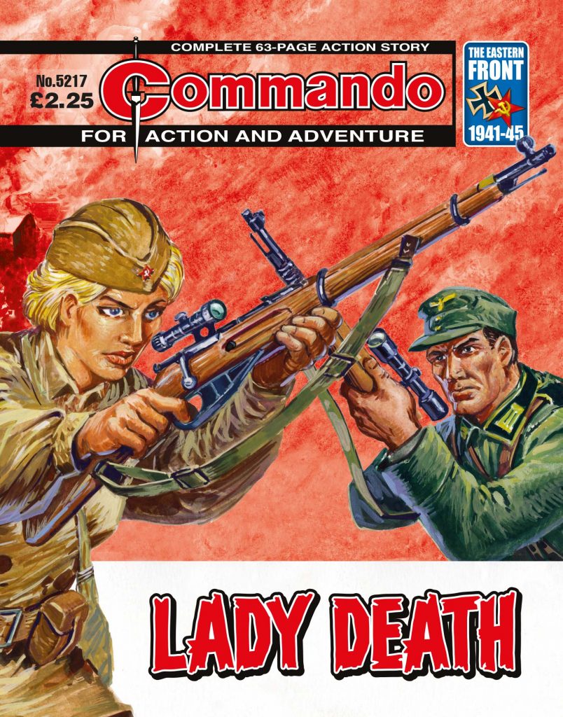 Commando 5217: Action and Adventure: Lady Death