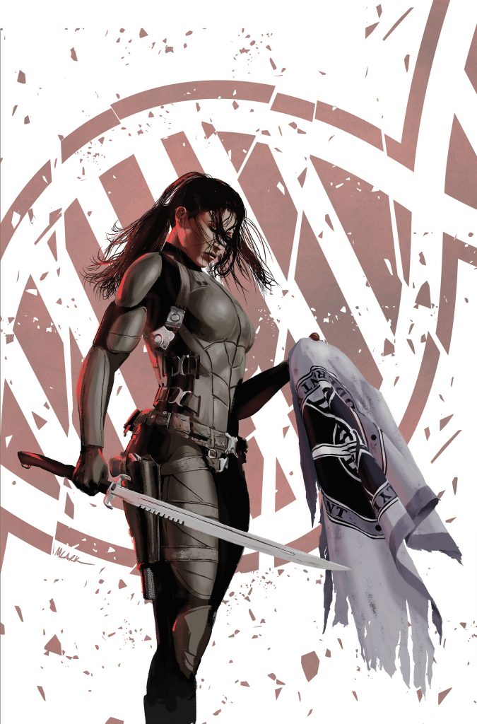 The cover of the third Lazarus hardcover collection. Art by Michael Lark