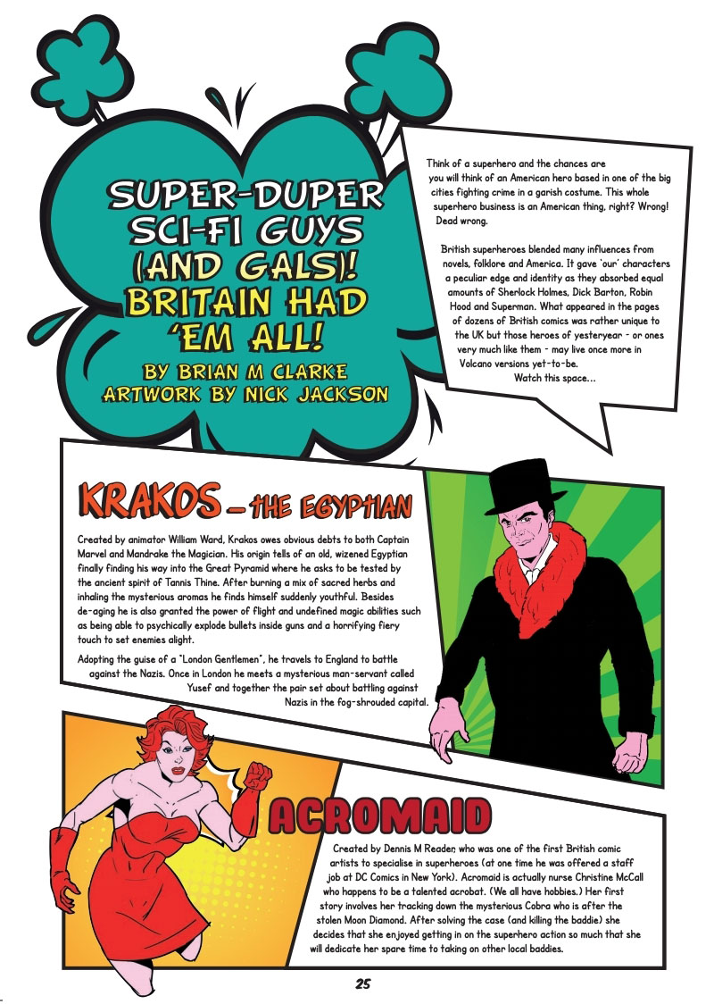 Mancunian- #1 1940s Superhero Feature