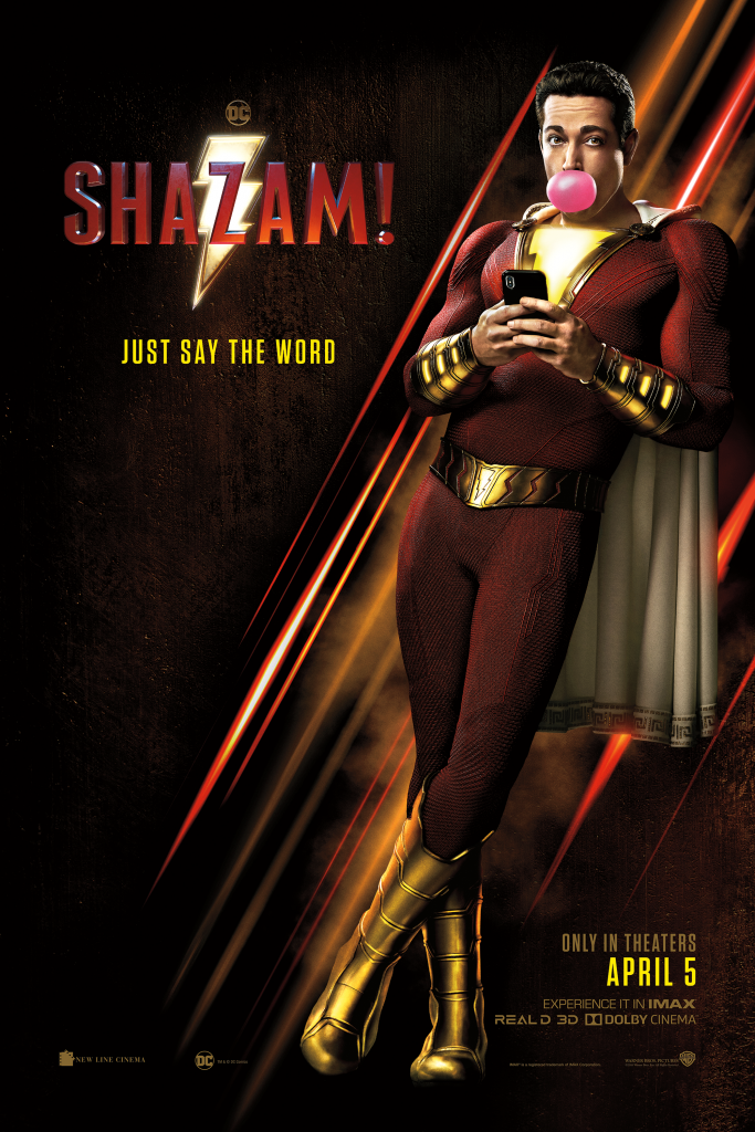Shazam! Movie Poster 2019