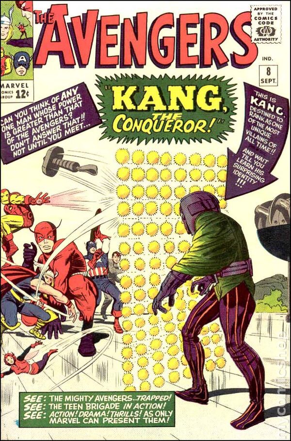 Avengers #8 1964 Cover
