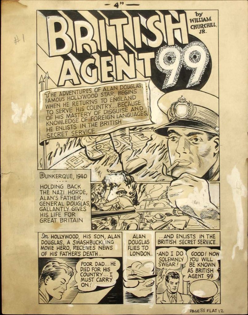 Pocket Comics #1 - British Agent 99