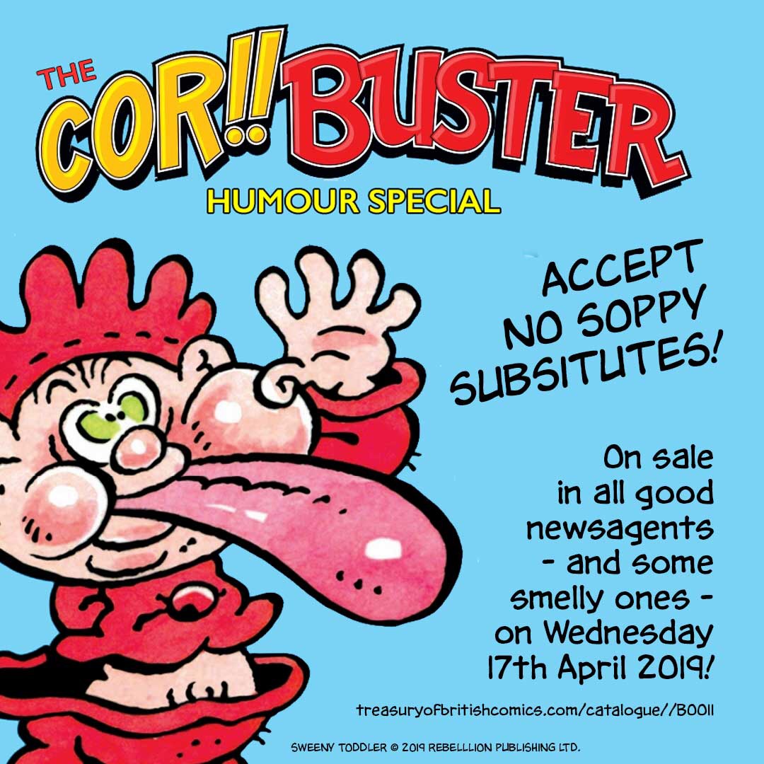 Authorised promotional Cor!! and Buster Special Promotion 