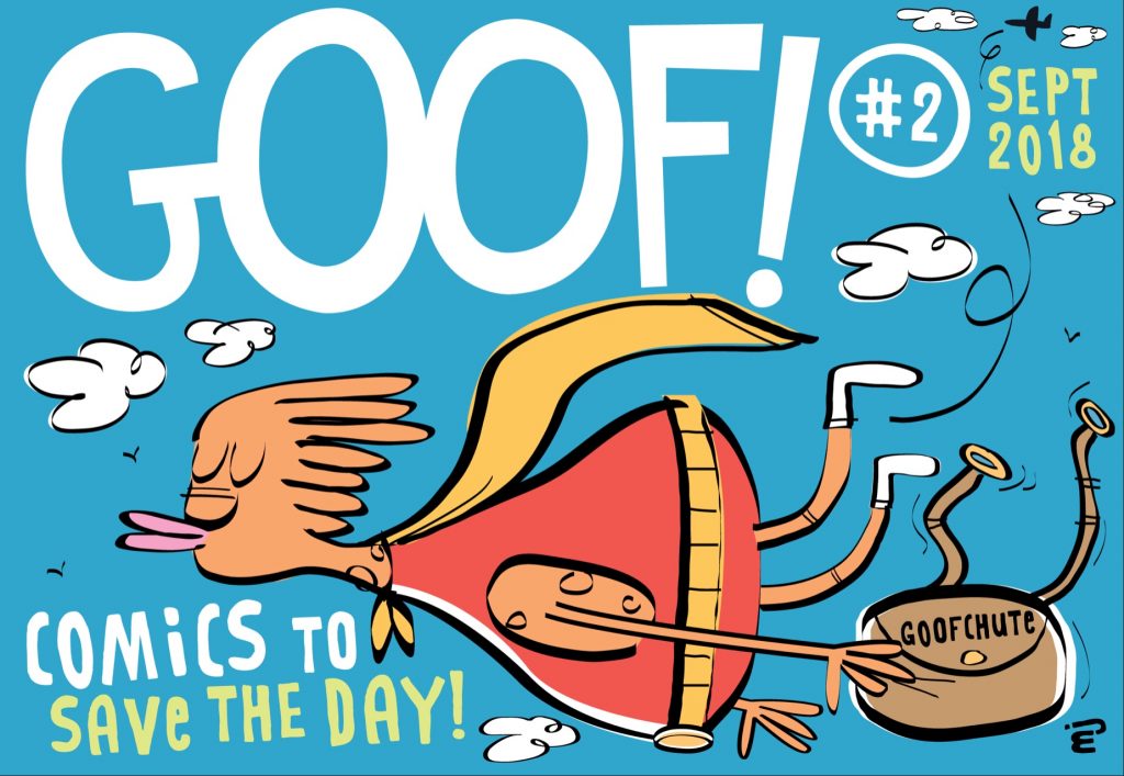 GOOF! Comic #2 Cover by Marc Jackson