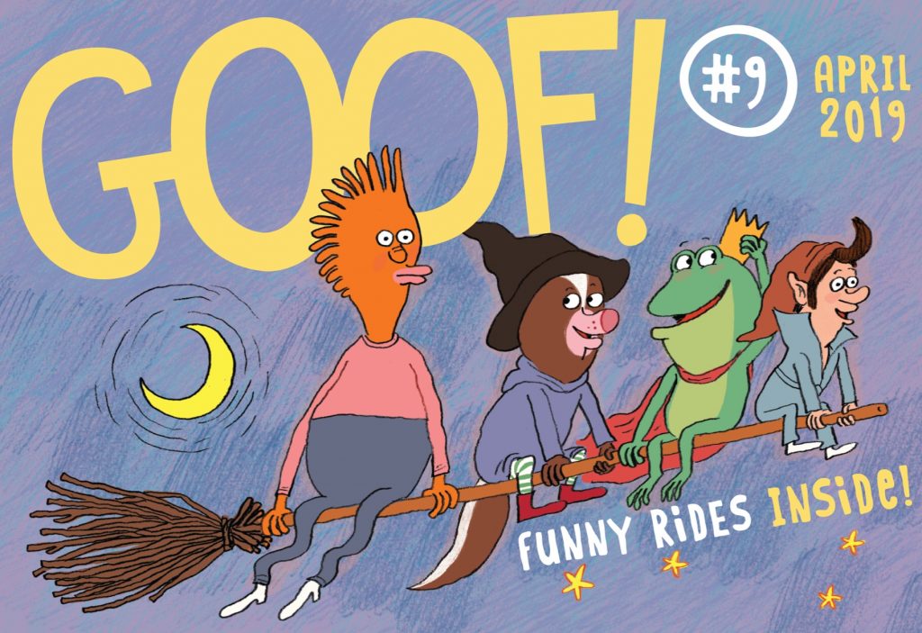 GOOF! Comic #9 cover by Tor Freeman