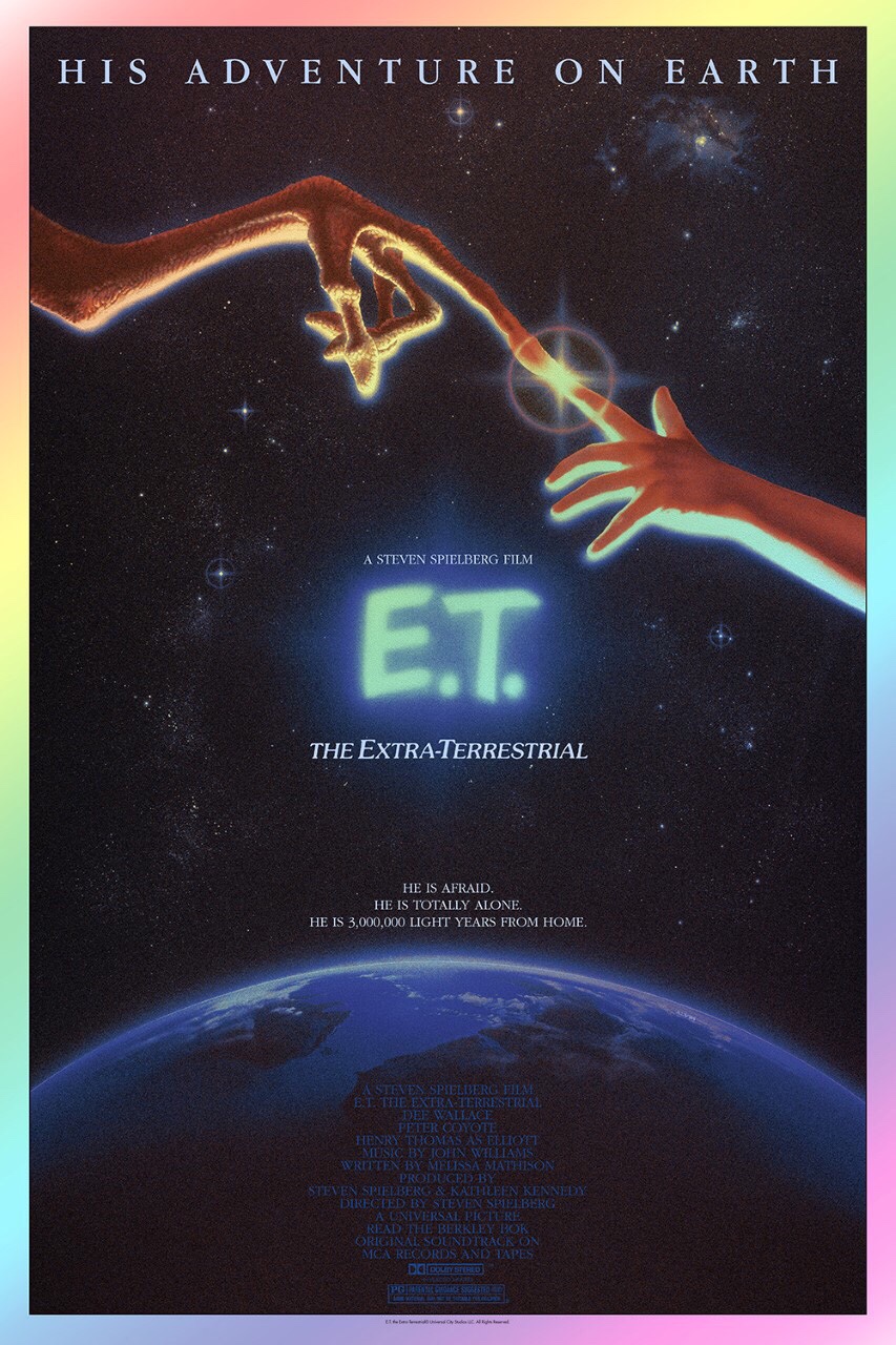 E.T. Vice Press Poster - Foil Variant Edition