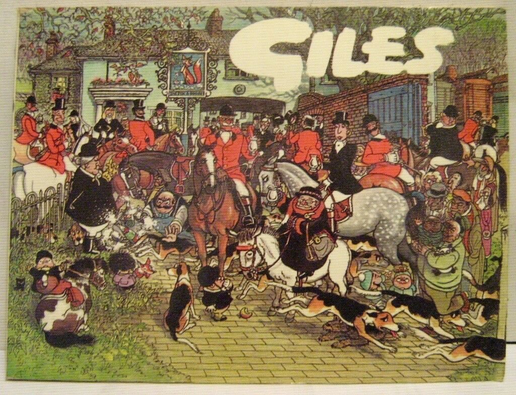 The cover of the 1981 Giles Annual