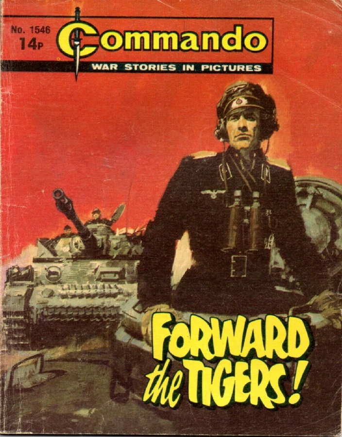 Commando 1546 - Forward The Tigers Cover by Jordi Longaron