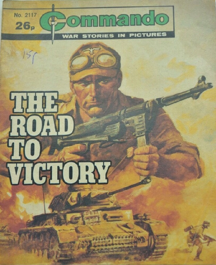 Commando 2117 - The Road to Victory Cover by Jordi Longaron