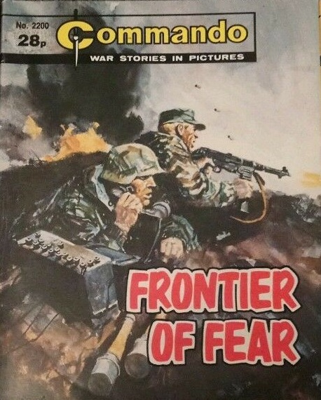 Commando 2200 - Frontier Of Fear Cover by Jordi Longaron