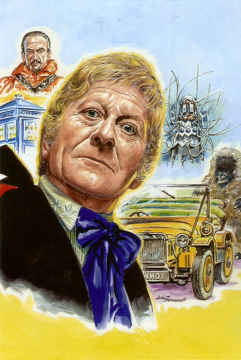 Doctor Who art by Walt Howarth